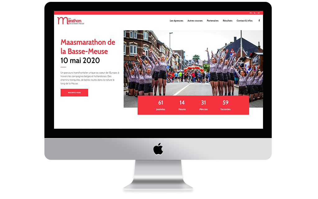 Maasmarathon website